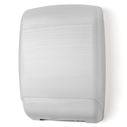 Palmer Fixture TD0179-03 Multi-Fold Towel Dispenser Translucent White 