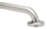 No Drilling Required Brushed Stainless Steel Grab Bar 1-1/4”