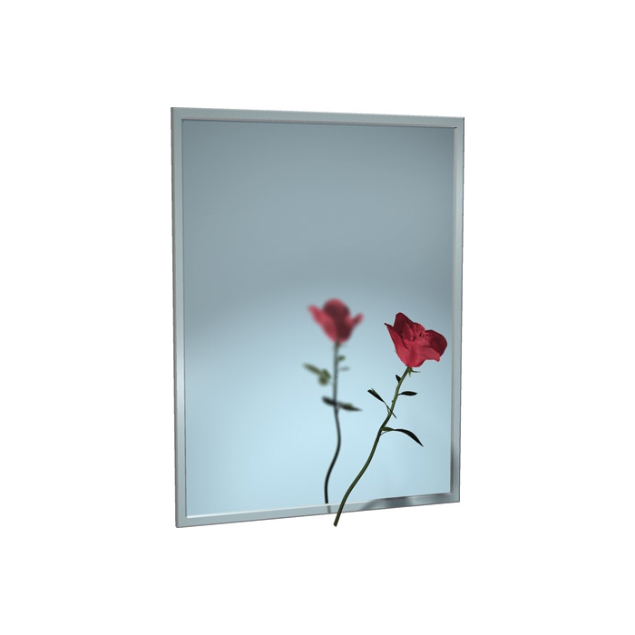 ASI 0620-1448 Stainless Steel Chan-Lok Frame Mirror 14