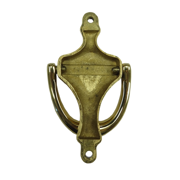 4 Solid Brass Door Knocker CR SSBDK234 US3   SSBDK234 Back 