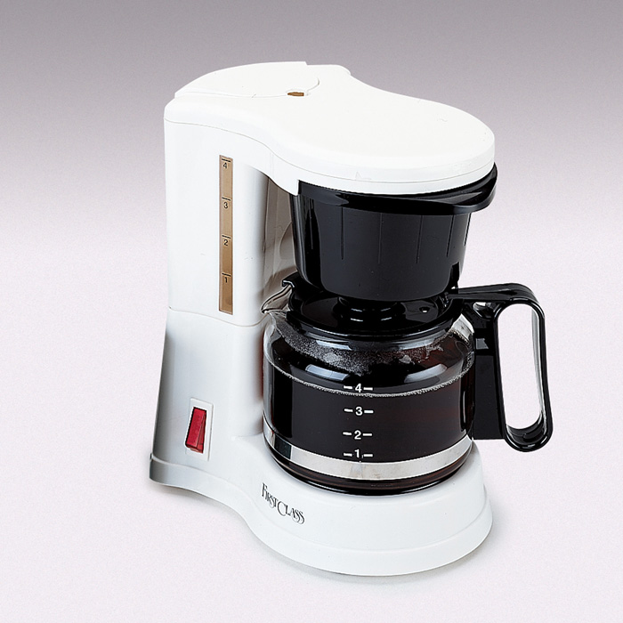 4 cup 2024 white coffee maker