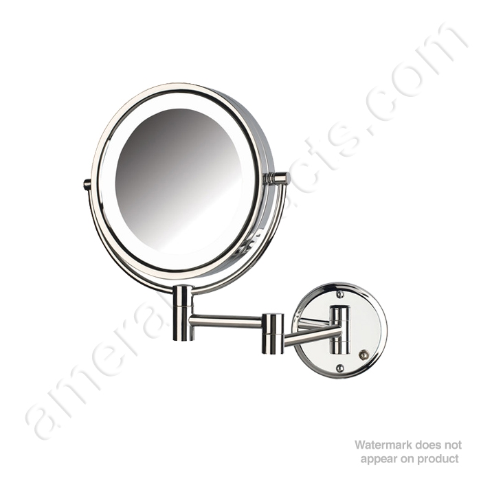 lighted accordion makeup mirror