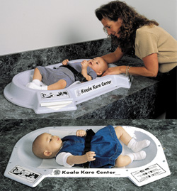 Koala recessed baby changing sales station