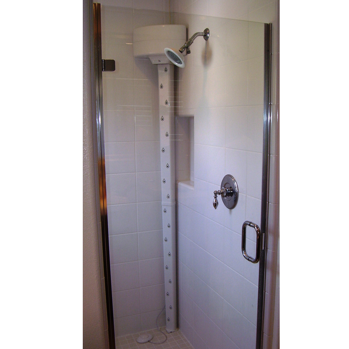 Tornado Body Dryer - Air Dry instead of Towel Dry -- Inside Shower