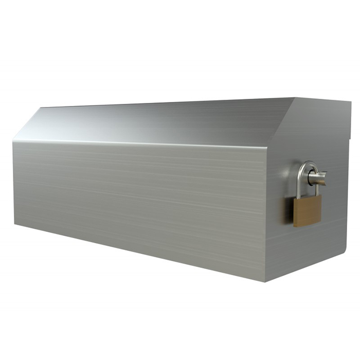 Double wall-mounted hygienic paper roll dispenser anti vandal - SUPRATECH 