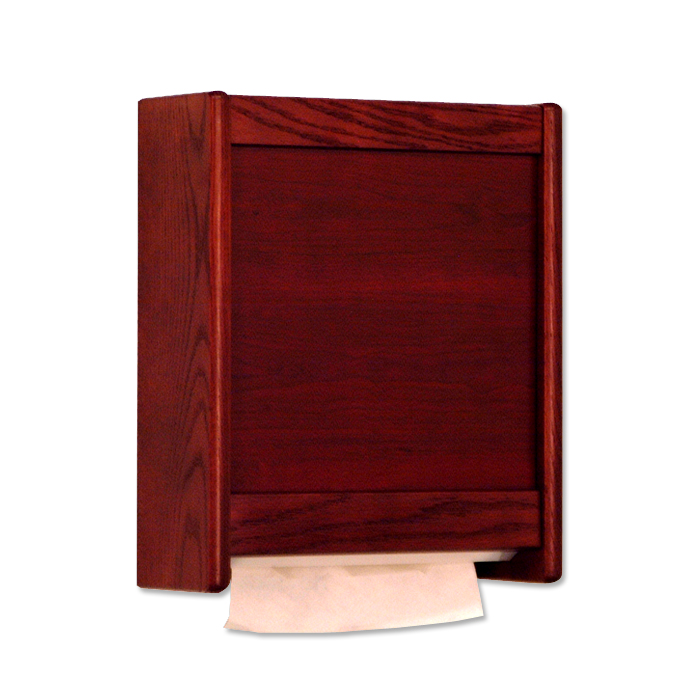 Home & Living :: Home Decor :: Red Mahogany paper towel holder under the  counter/wall mount