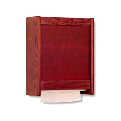 Wooden Mallet Paper Towel Dispensers (Dark Oak)