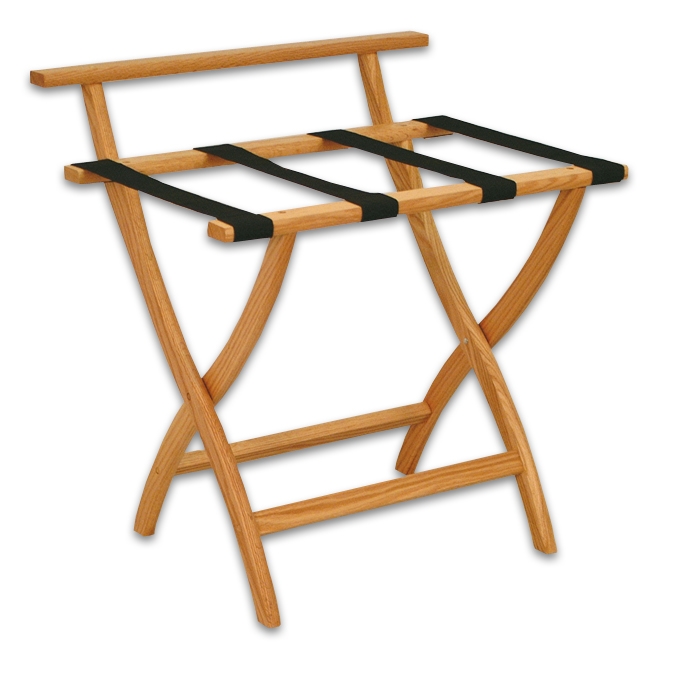 wooden mallet wallsaver luggage rack